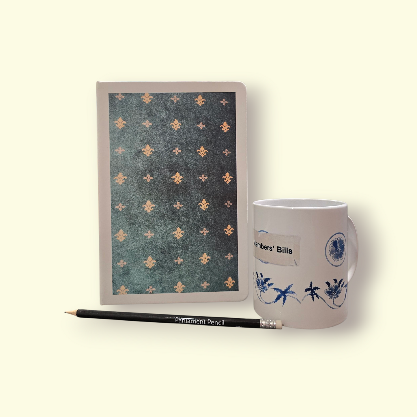 Carpet Notebook Gift Set - Green