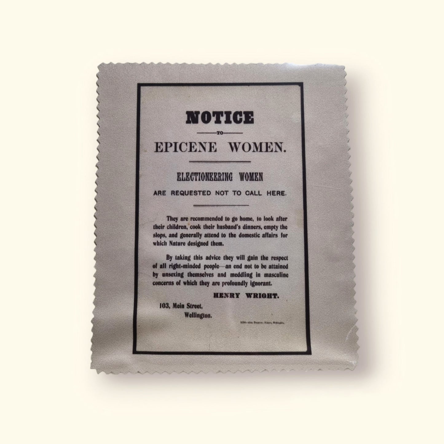 Epicene Women Lens Cloth