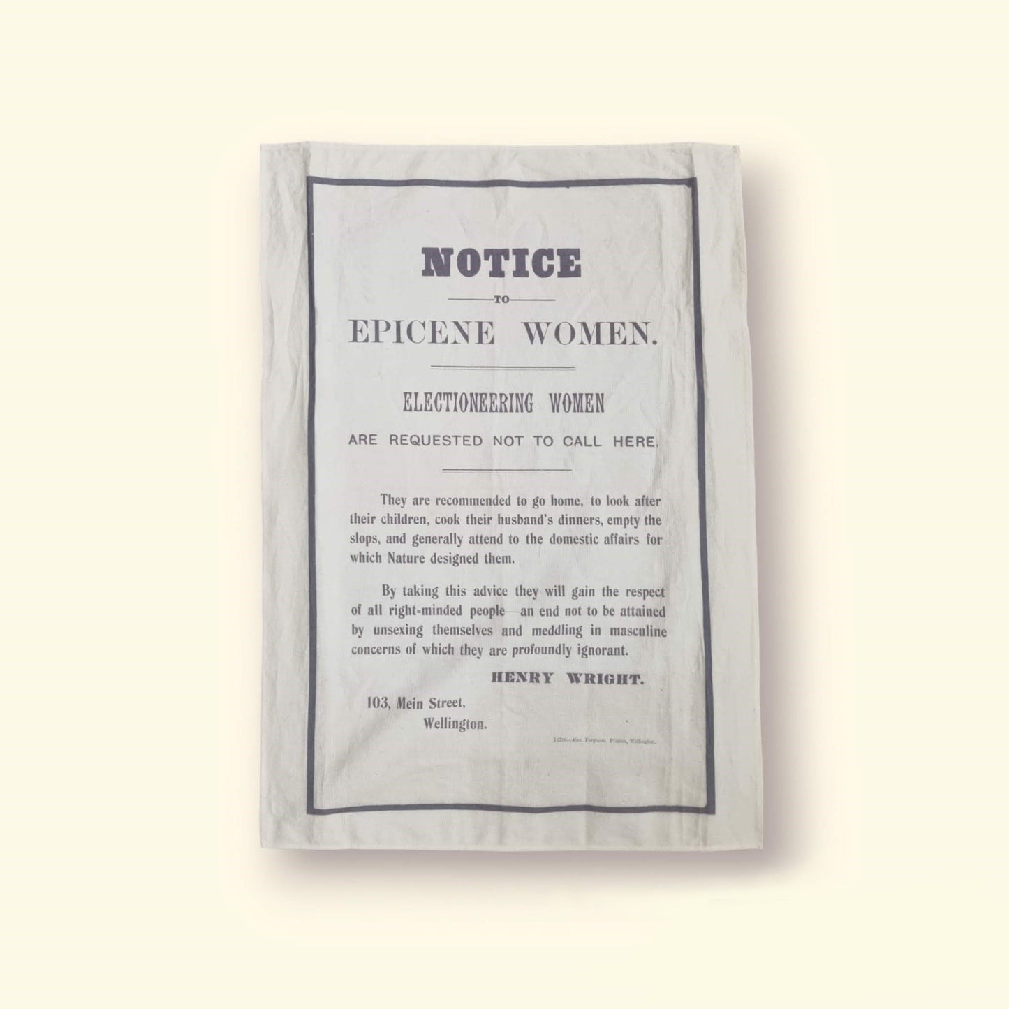 Epicene Women Tea Towel