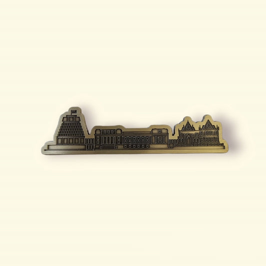 Brass Parliament Buildings Magnet
