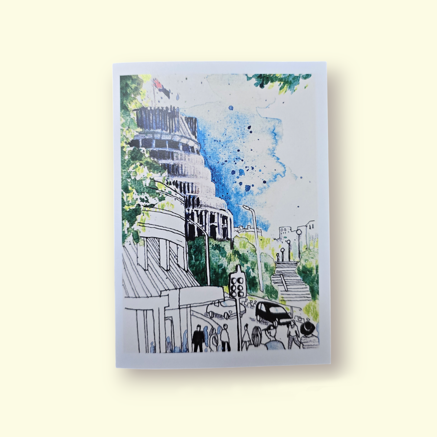 Illustrated Parliament Greeting Cards